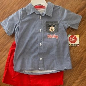 3pc Set - Mickey Outfit - 24month